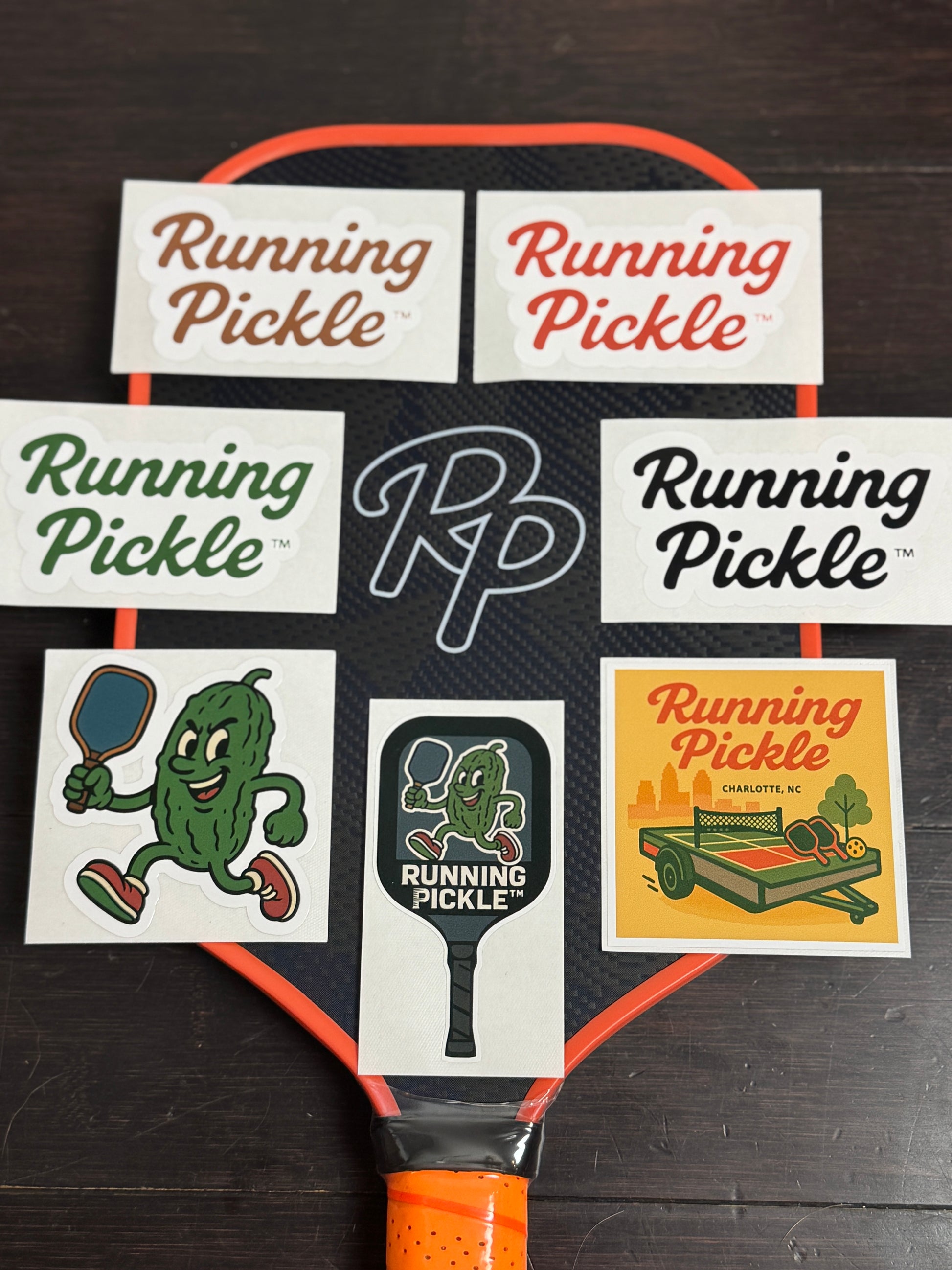 Running Pickle Stickers